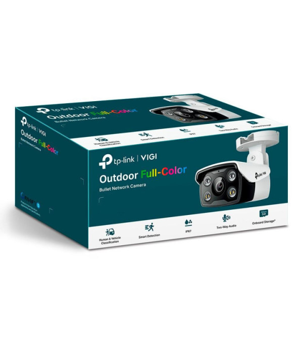 TPLINK | VIGI C340(4mm) | Cámara IP Bala de 4MP 4mm para Exteriores a Full
