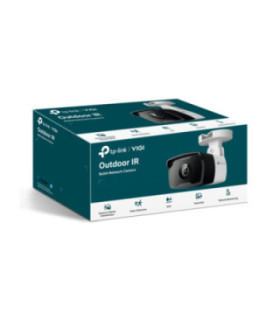 TPLINK | VIGI C340I(2.8mm) | Cámara IP Bala 4MP con CHIP de Inteligencia Artificial. ESPECIFICACIONES: Codecs 2