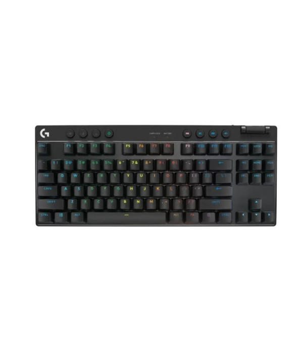 LOGITECH | 920-012127 | TECLADO PRO X TKL LIGHTSPEED - BLACK - US -