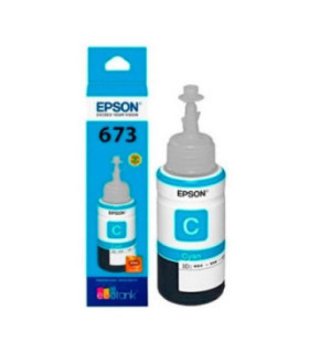 EPSON | C13T67322A | Botella Epson T673220-AL - ECOTANK Cyan L800/L805 (1800 fotos 10 x 15