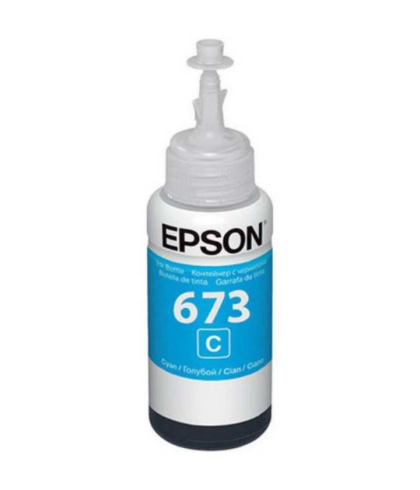 EPSON | C13T67322A | Botella Epson T673220-AL - ECOTANK Cyan L800/L805 (1800 fotos 10 x 15