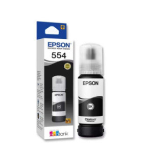 EPSON | C13T06X12A | Botella Epson T554120-46 Negro, 70 ml (6.700