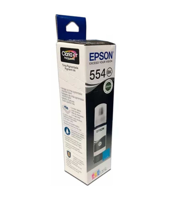 EPSON | C13T06X12A | Botella Epson T554120-46 Negro, 70 ml (6.700