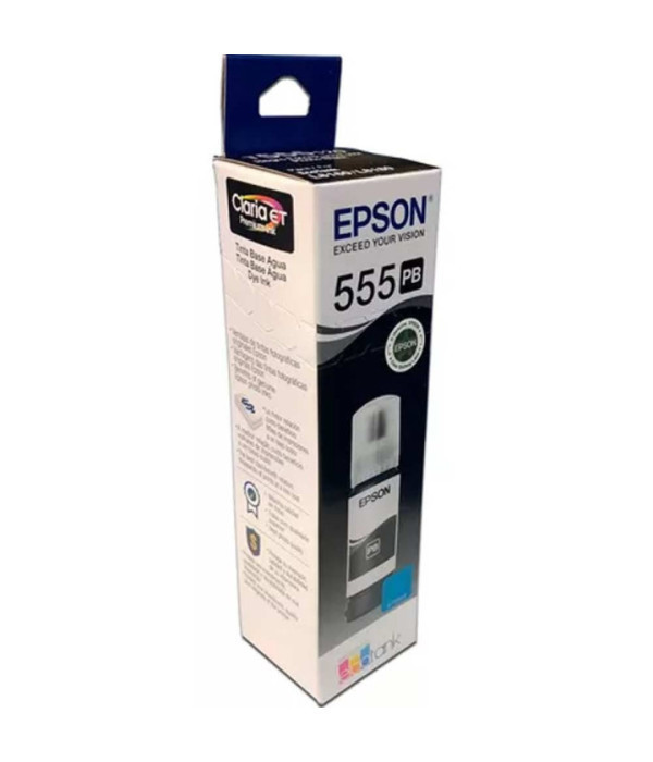 EPSON | C13T06Y12A | Botella Epson T555120-AL Negro fotografica, 70 ml L8180 (7.300