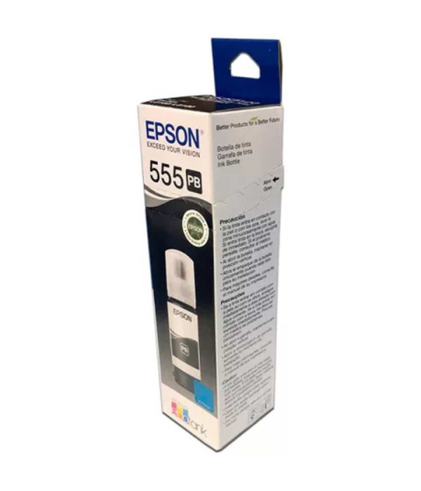EPSON | C13T06Y12A | Botella Epson T555120-AL Negro fotografica, 70 ml L8180 (7.300