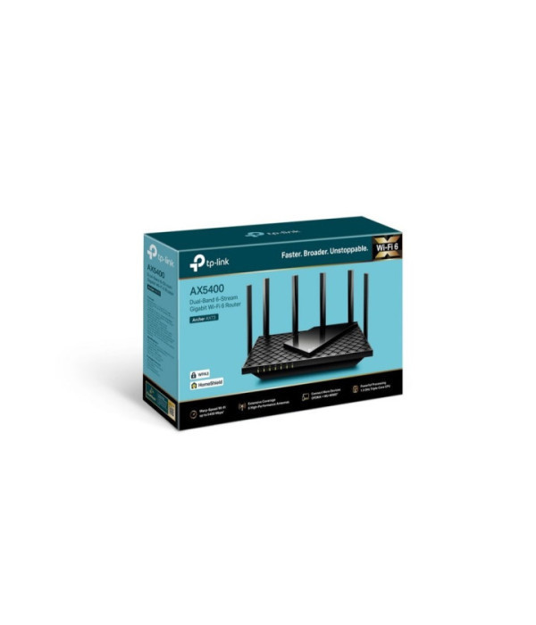 TPLINK | Archer AX72 | Router TPLINK Wi-Fi 6 Gigabit de doble banda
