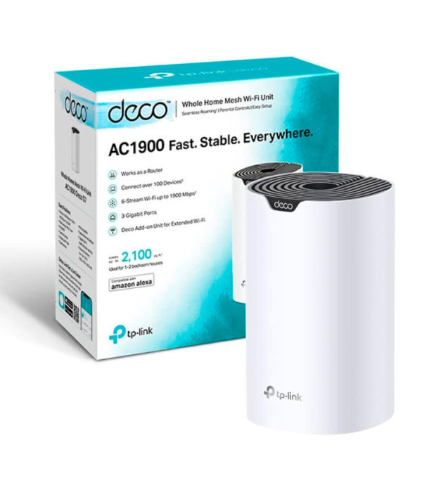 TPLINK | Deco S7(1-pack) | Router TPLINK AC1900 Whole Home Mesh Wi-Fi