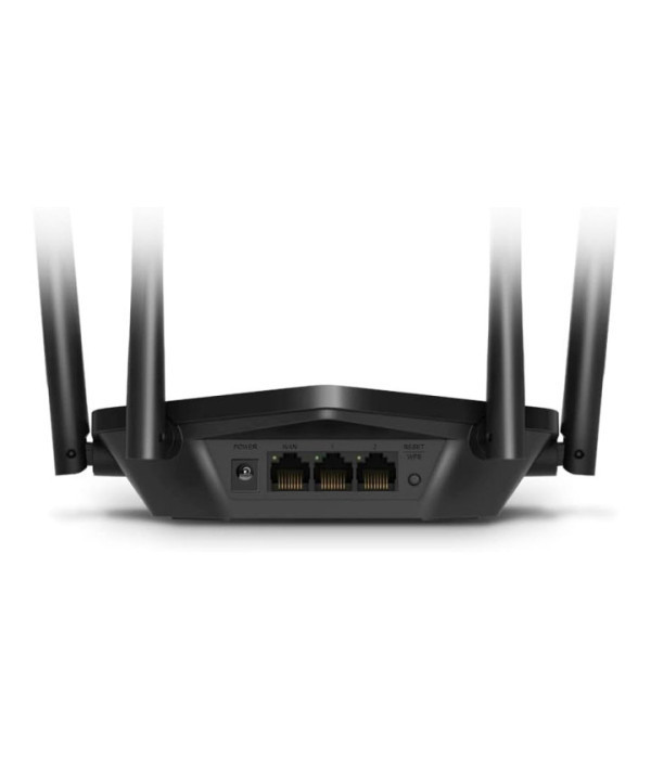 TPLINK | MR60X | Router MERCUSYS AX1500 Dual-Band Wi-Fi 6 Router SPEED: 300 Mbps at 2.4 GHz + 1201 Mbps at 5 GHz SPEC: 4× Fixed