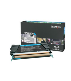 TONER LEXMARK CYAN PARA 10.000 PAGINAS C736H1CG