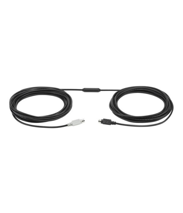 LOGITECH | 939-001487 | CABLE EXTENSOR Logitech Corporativo Para Conference Group De 10 Metros Aumenta La Distancia Entre El