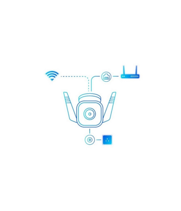 TPLINK | Tapo C310 | Tapo C310 Cámara De Seguridad Para Exteriores Wi-fi