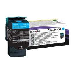TONER LEXMARK CYAN DE ALTO RENDIMIENTO  C54X X54X  C540H1CG