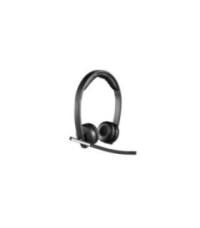 LOGITECH | 981-000516 | Diadema logitech H820e biaural inalámbrico, receptor USB, compatible Win-Mac, controles integrados,