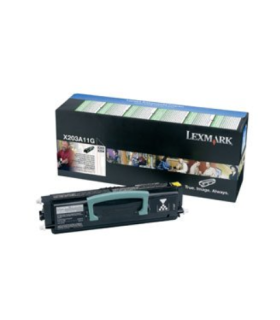 TONER LEXMARK X203A11G - NEGRO - 2.500 PAGINAS  - PROGRAMA DE RETORNO X203A11G