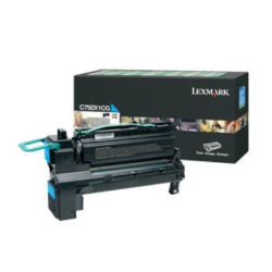 TONER LEXMARK C792X1CG - CYAN - 20.000 PAGINAS - PROGRAMA RETORNO  C792X1CG