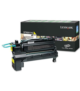 TONER LEXMARK X792X1CG - CYAN - 20.000 PAGINAS X792X1CG