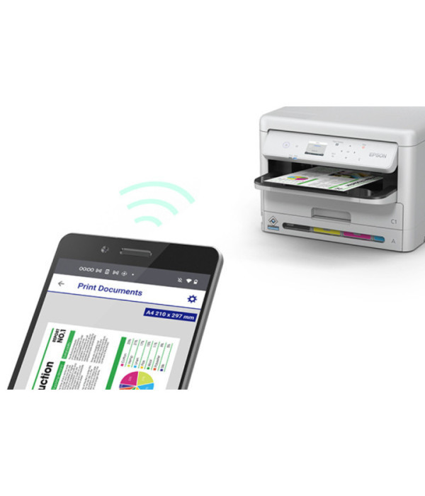 EPSON | C11CK25301 | Impresora Epson WorkForce Pro WF-C5390 Color de Sistema de Bolsas de