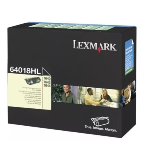 TONER LEXMARK 64018HL - NEGRO - 21.000  PAGINAS - PROGRAMA DE RETORNO 64018HL