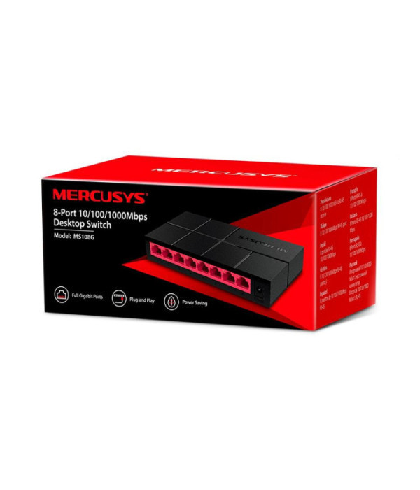 TPLINK | MS108G | Switch MERCUSYS 8 puertos