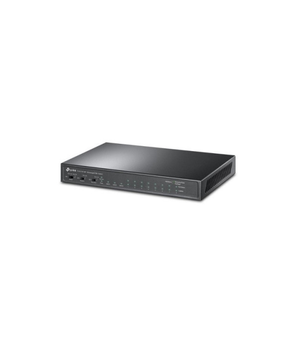 TPLINK | TL-SL1311MP | Switch TPLINK de escritorio Gigabit de 8 puertos a 10 / 100Mbps + 3 puertos con PoE + de 8