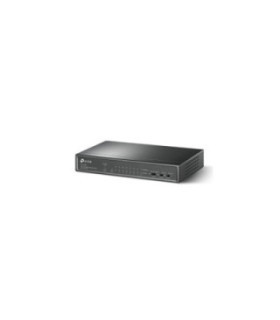 TPLINK | TL-SF1009P | Switch TPLINK PoE de escritorio de 9 puertos a 10/100 Mbps con PoE + de 8 puertos, 8 puertos PoE + de 2