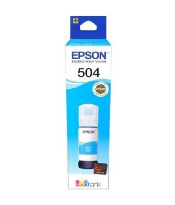 EPSON | C13T03N22A | Botella Epson T504220-AL CYAN L4150 / L4160 (6.000