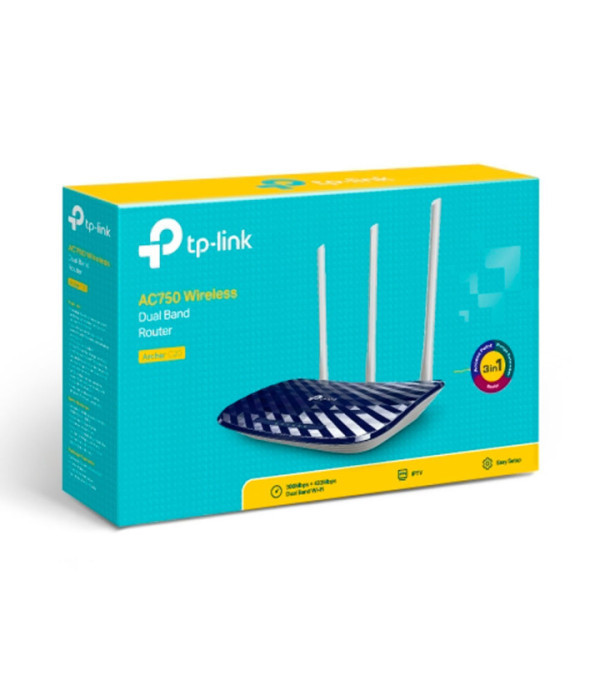 TPLINK | Archer C20W | Router Wifi De Banda Dual Ac750, Archer