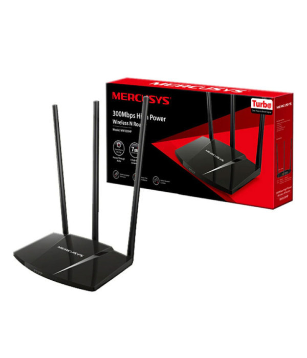 TPLINK | MW330HP | Router Mercusys Inalambrico Alta Potencia 300Mbps 3 antenas