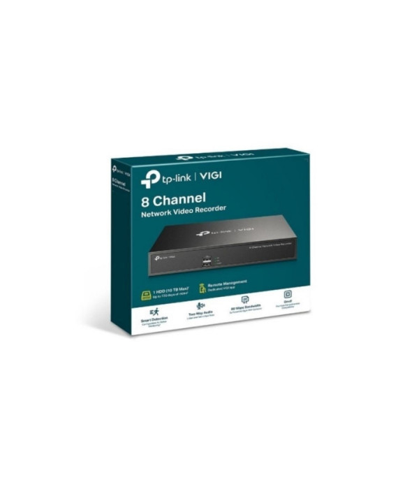 TPLINK | VIGI NVR1008H | Grabador de video TPLINK en red de 8
