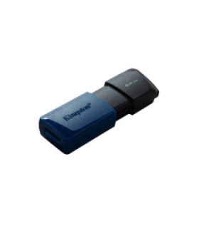 KINGSTON | DTXM/64GB | Usb Kingston 64GB 3.2 Gen 1 DataTraveler Exodia M (Black + 2