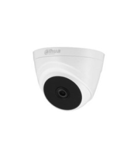 DAHUA | DH-HAC-T1A51N-U-2.8MM | Cámara Dahua Analoga Tipo Domo de focal fija IR HDCVI de 5 MP, Máximo 25 fps a 5 MP,