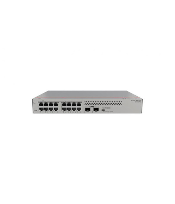 MPS | 98012200 | Swicth HUAWEI No administable 16 puertos NO PoE S110-16T2S (16*10/100/1000BASE-T ports, 2*GE SFP ports,