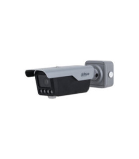 DAHUA | DHI-ITC413-PW4D-Z1 | Cámara IP LPR 4 MP con lente motorizado 2.7-12mm y 4 iluminadores de 10m. Incluye IA WizMind,