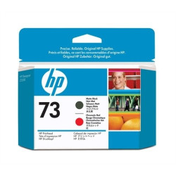 CABEZAL DE IMPRESION HP DESIGNJET 73 NEGRO MATE Y ROJO CROMATICO CD949A