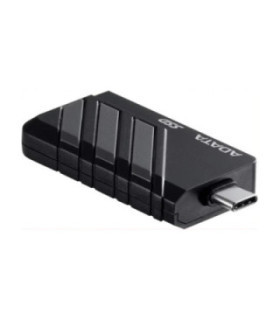 ADATA | SC735-1000G-CCBK/GY | SSD externo ultra portátil de 1 TB USB-C retráctil Certificación 2