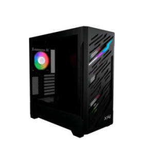 ADATA | STARKERAIRBTFMTA-BKCWW | XPG LEVANTE II 240, Negro, diseño de Espejo Infinito, Velocidad: 800-2000 RPM, Ruido: 29dBA,