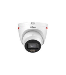 DAHUA | DH-IPC-HDW2449T-S-PRO-2.8MM | Cámara IP Domo de 4 MP ofrece tecnología WizColor y WizSense con IA, SMD Plus, lente de