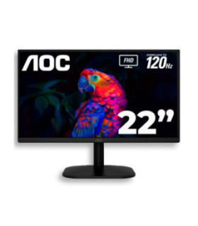 MPS | 22B35HM23 | Monitor AOC LED Profesional plano 21.5 VA Full HD (1920 X 1080) / 120Hz / 1 ms / VGA / HDMI /Base Fija /
