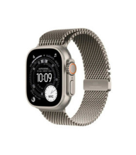 APPLE | MEWY4BE/A | Apple Watch Ultra 3 GPS + Cellular 49mm Natural Titanium Case with Natural Titanium Milanese Loop -