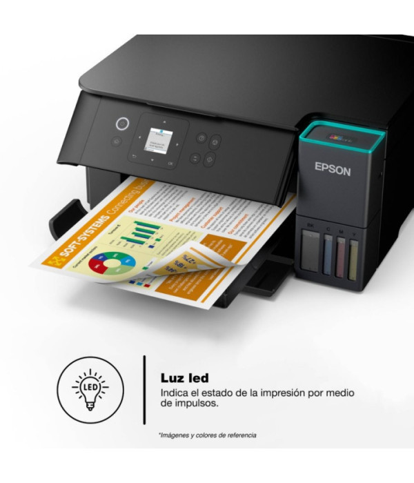 EPSON | C11CL41301 | IMPRESORA MULTIFUNCIONAL COLOR WIFI EPSON ECOTANK L4360