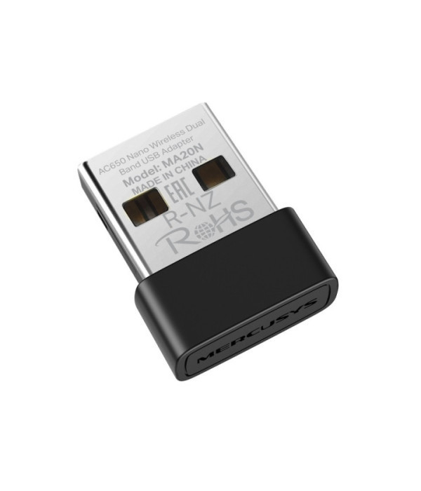 TPLINK | MA20N | Adaptador Mercusys USB inalámbrico nano de doble banda