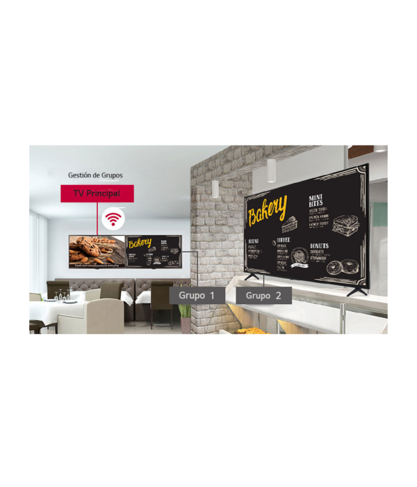 Monitor Profesional LG 43PK640S0SB.AWCQ 43" 4K UHD Digital Signage con webOS 25