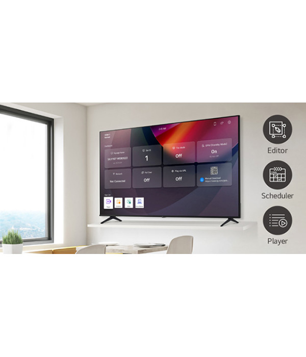 Monitor Profesional LG 55PK640S0SB.AWCQ 55" 4K UHD Digital Signage con webOS 25