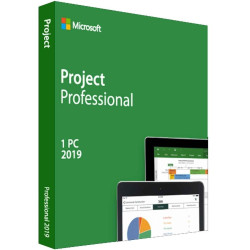 MICROSOFT PROJECT PROFESSIONAL 2019 1PC ESD H30-05756