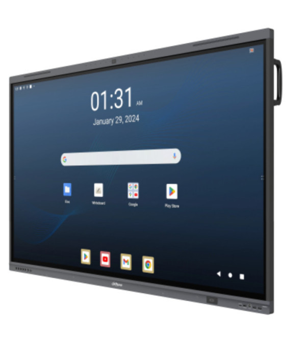 DAHUA | DHI-LPH65-MC480-U | Pantalla interactiva Dahua inteligente UHD Lite de 65'', Android 13, certificación EDLA, Google