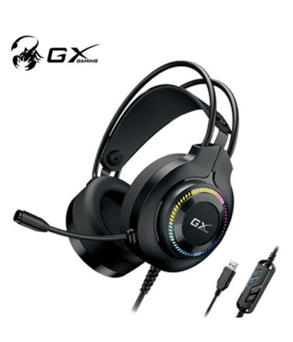 GENIUS | 31710028400 | Diadema Gaming Genius rgb usb