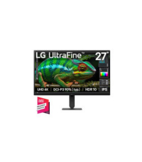 LG | 27U710B-B | Monitor LG 27U710B-B UHD (4K) 27US500-W 3840 X 2160 MARCO COLOR NEGRO, Tipo de panel IPS- Formato 16:9 BASE