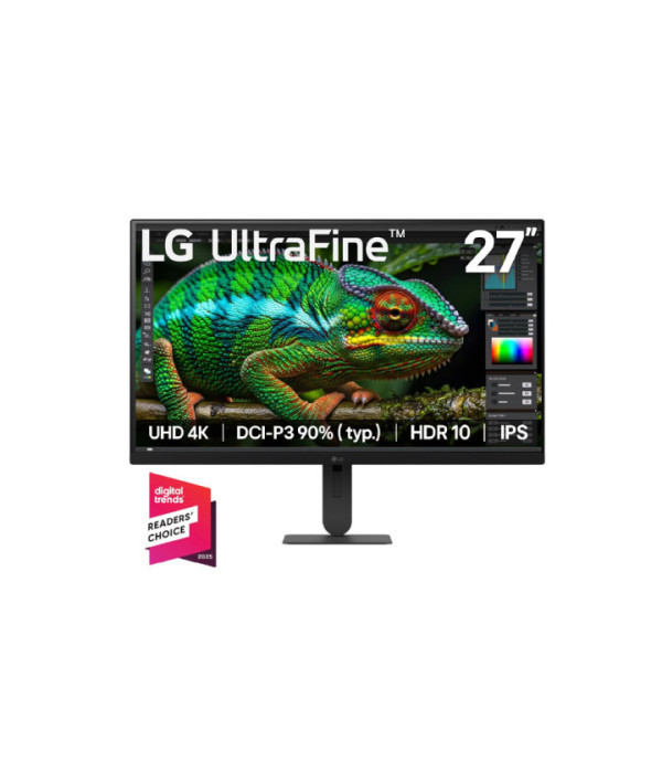 LG | 27U710B-B | Monitor LG 27U710B-B UHD (4K) 27US500-W 3840 X 2160 MARCO COLOR NEGRO, Tipo de panel IPS- Formato 16:9 BASE