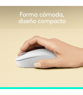 Mouse Inalámbrico Logitech M196 Bluetooth 1000 DPI Blanco 2