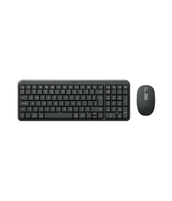 Combo Teclado y Mouse Logitech MK250 Grafito